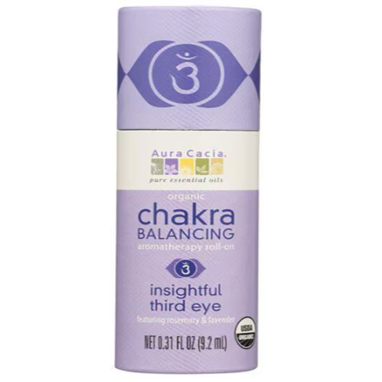 Chakra Balancing Aromatherapy Roll-on - Insightful Third Eye - Chakra Lounge