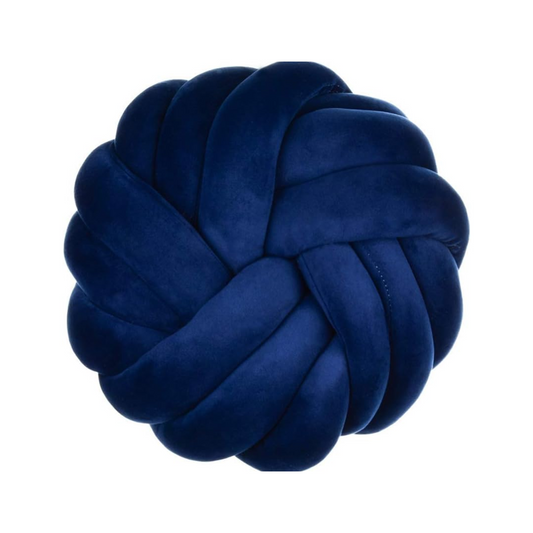 Velvet Knotted Pillow