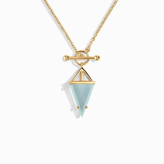 Aquamarine Necklace Heroine T Lock