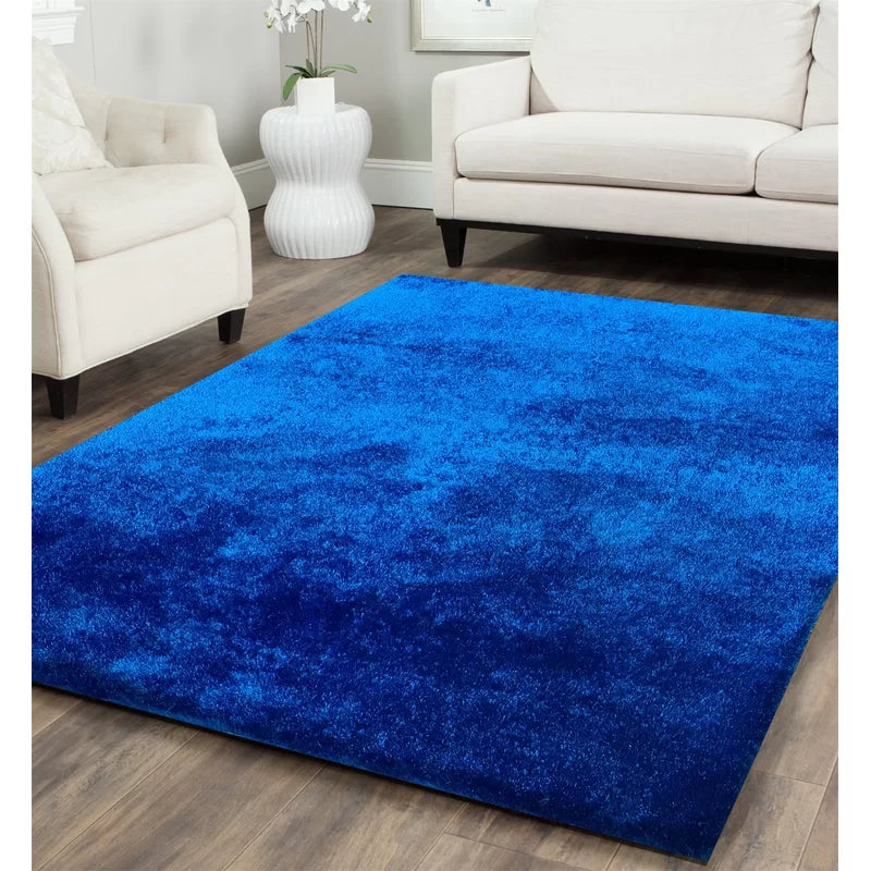Hargett Hand Tufted Solid Color Rug