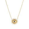 Sunburst Evil Eye Necklace - Chakra Lounge