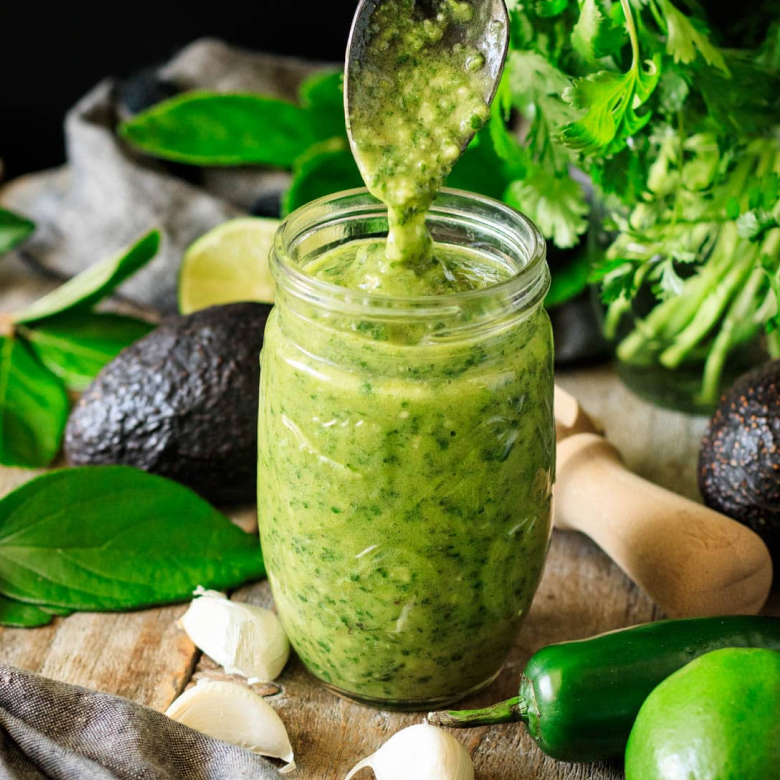 Creamy Avocado Cilantro Dressing