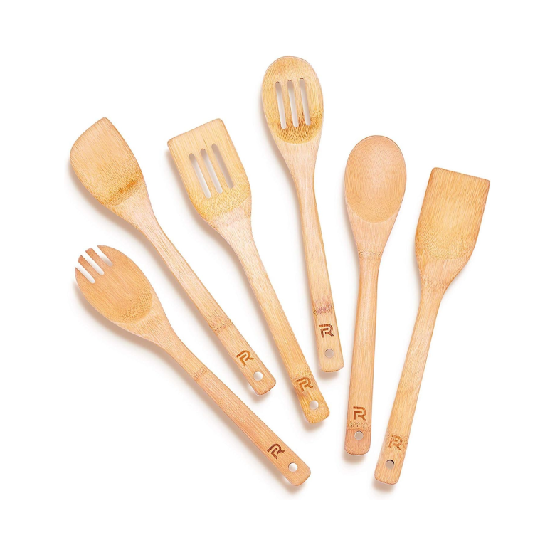 Bamboo Wooden Spoons for Cooking