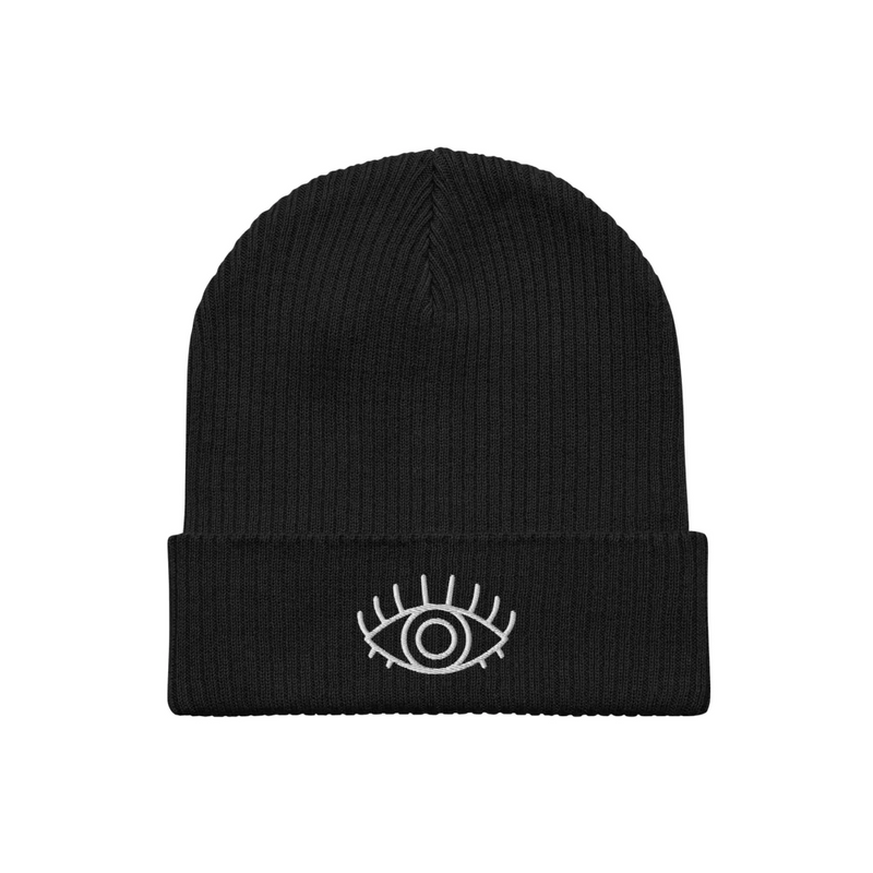 Third Eye Organic Ribbed Beanie