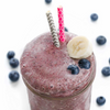 High Protein Blueberry Kale Power Smoothie