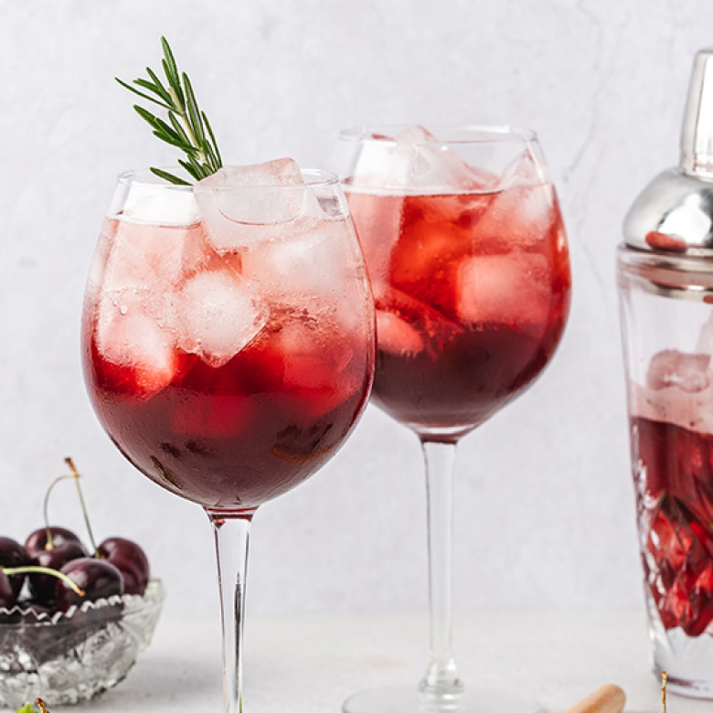 Midnight Cherry Spritz