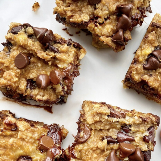 Peanut Butter Banana Bars