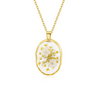Pressed Flower Necklace