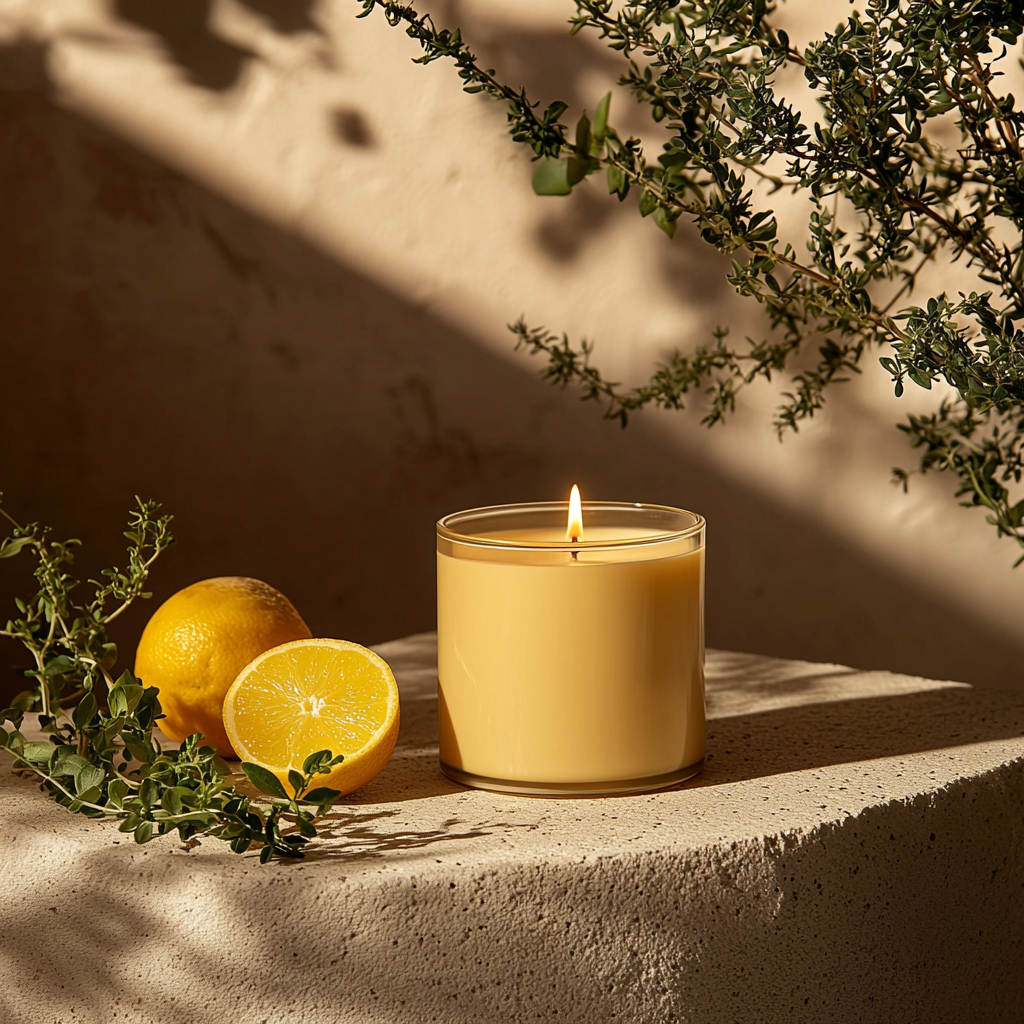 Wild Thyme & Lebanese Citrus Candle