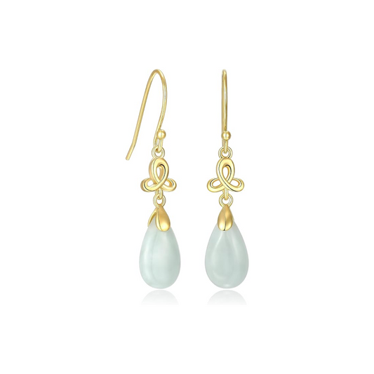 Open Teardrop Earrings