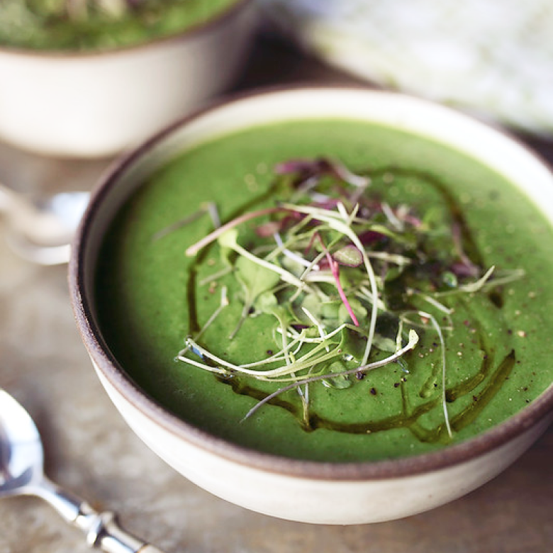 Fennel Spinach Soup