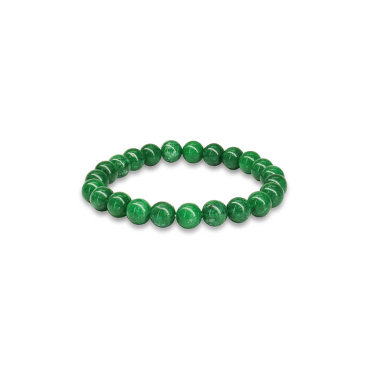 Crystal Green Jade Bracelet