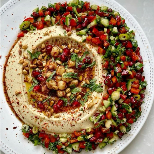 Layered Hummus Dip