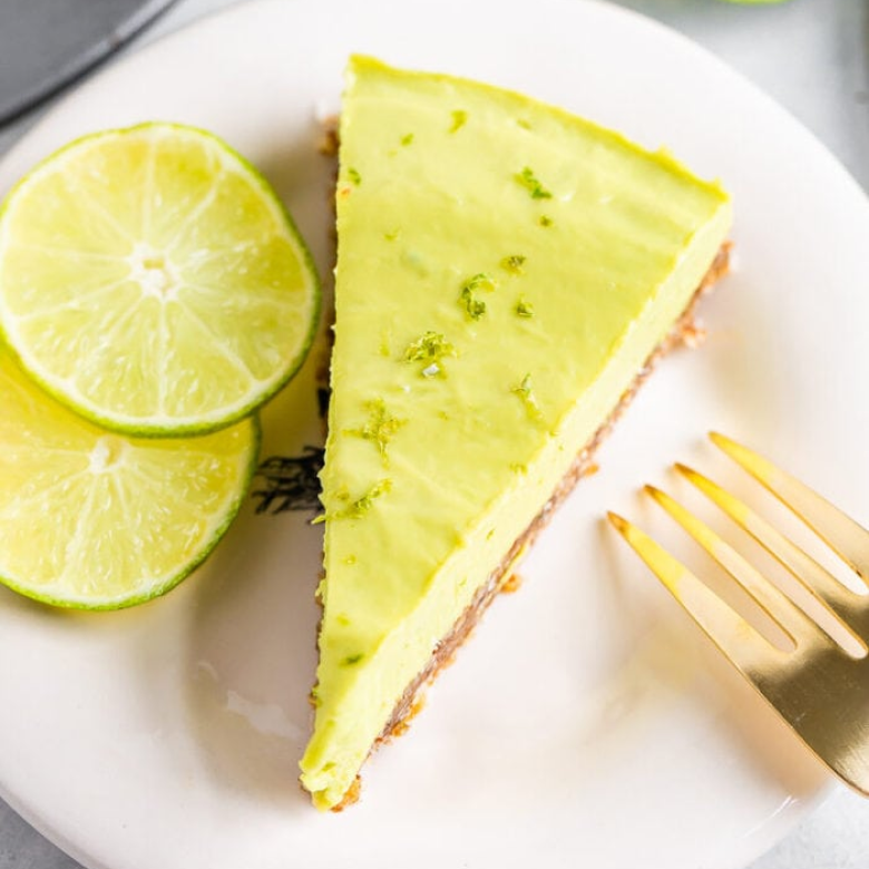 Creamy Avocado Lime Tart