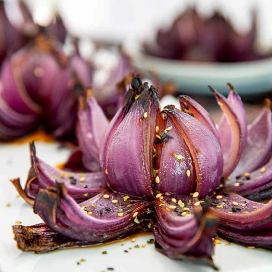 Gluten-Free Lotus Flower Onions