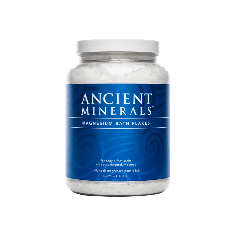 Ancient Minerals Magnesium Bath Flakes - High-Absorption Relaxation Soak