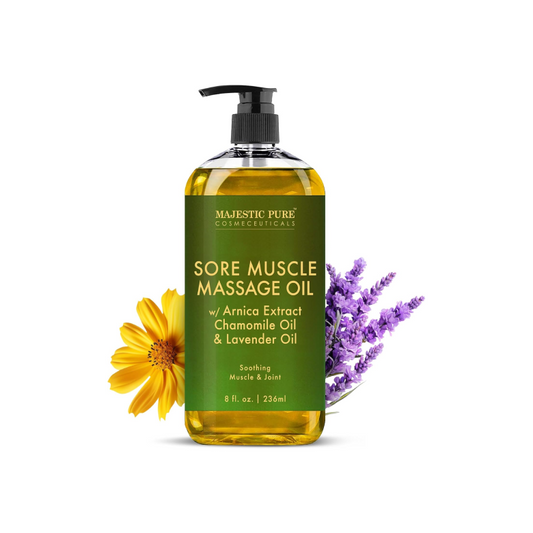 Sore Muscle Massage Oil