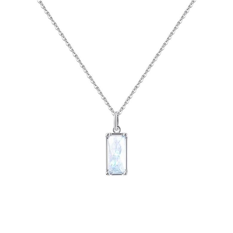 Moonstone Sterling Silver Necklace
