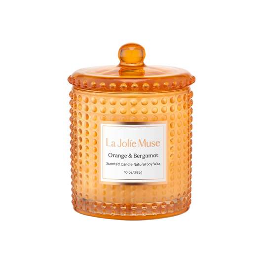 Orange Bergamot Scented Candle