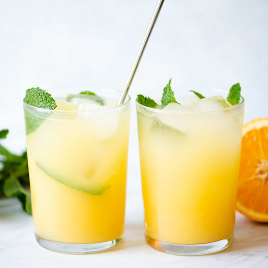 Orange and Coconut Water Refresher