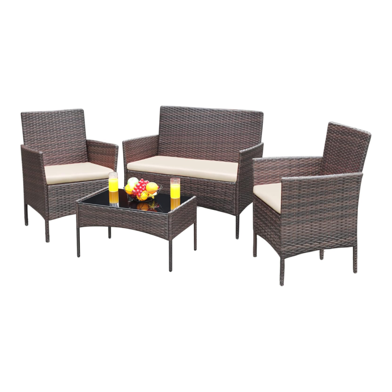 4-Piece Patio Furniture Set
