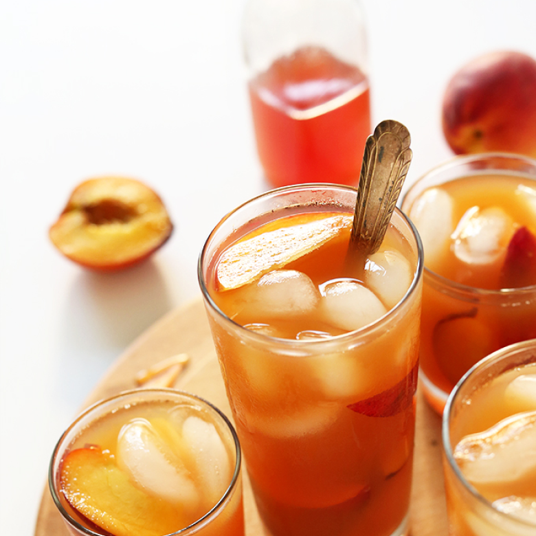 Iced Peach Tea