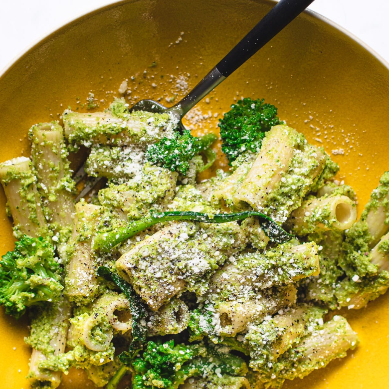 Broccoli Pesto Pasta Salad Recipe