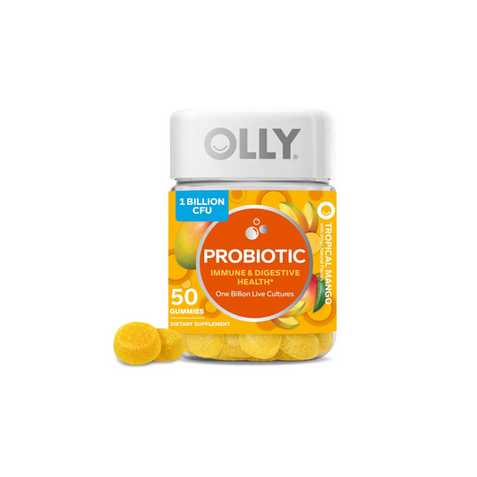 OLLY Probiotic Gummy, Immune and Digestive Support