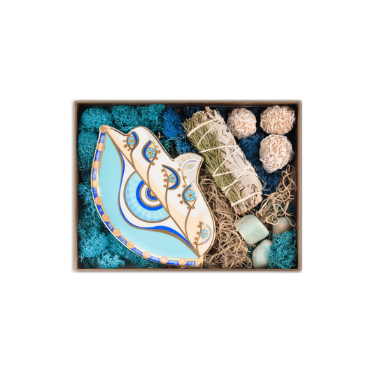 Protection & Manifestation - Hamsa & Sage Box