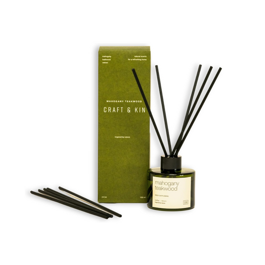 Oakwood, Mahogany & Vetiver Reed Diffuser