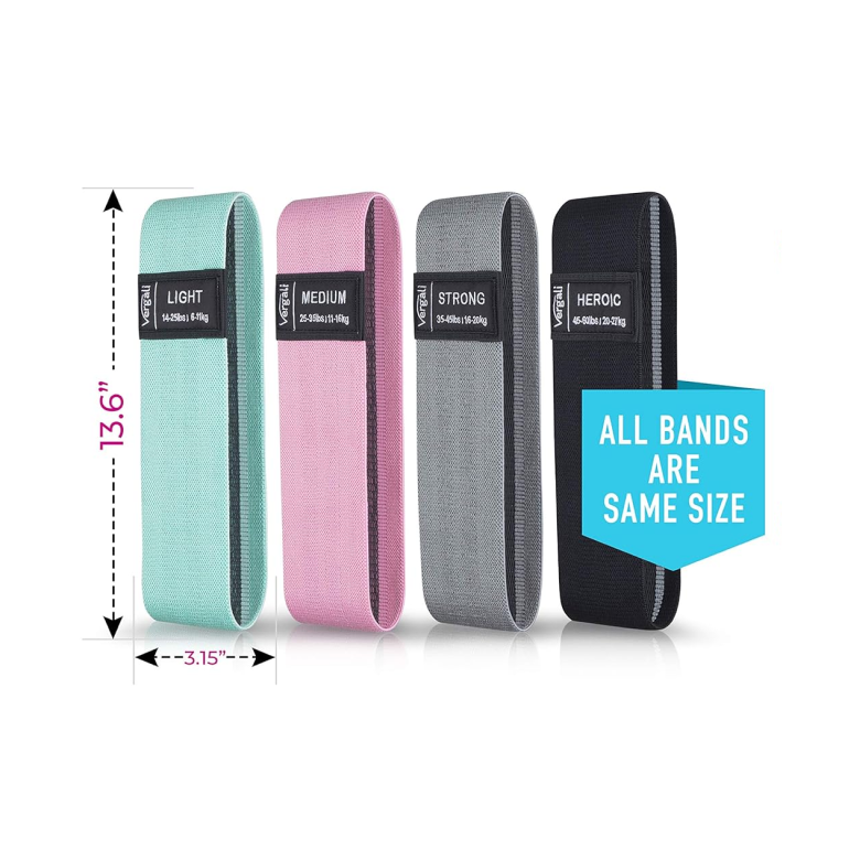 Resistance Bands Set (4 pcs)