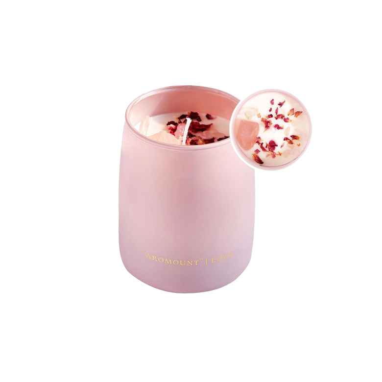Cranberry Rose Scented Candle