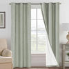 Sage Blackout Linen Curtain