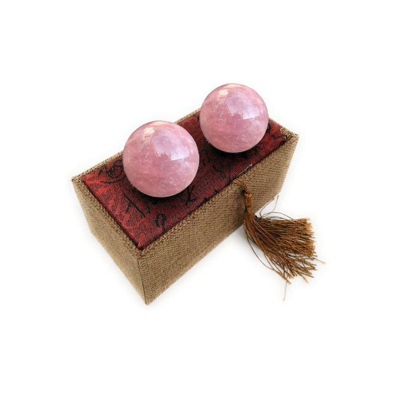Rose Quartz Medicine Balls