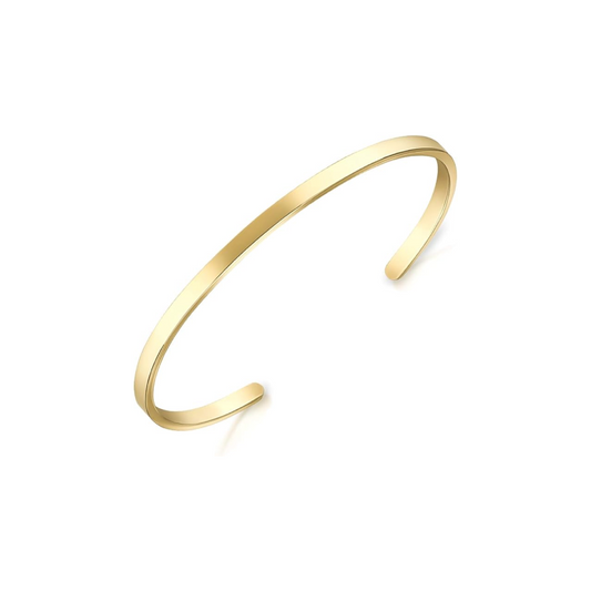 18K Gold Plated Cuff Bracelet