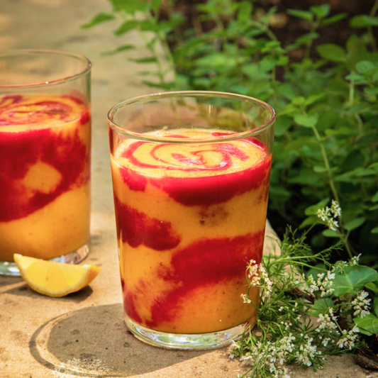 Golden Peach Sunrise Smoothie