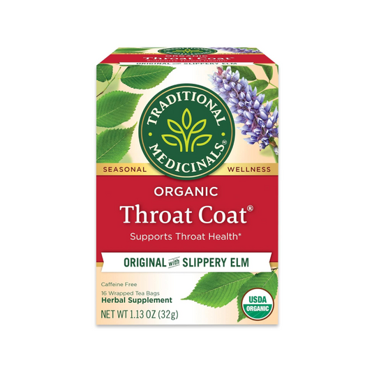 Organic Throat Coat Herbal Tea