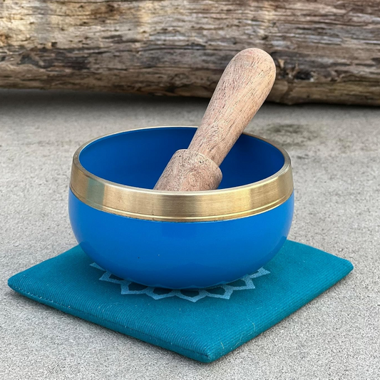 Tibetan Throat Chakra Singing Bowl