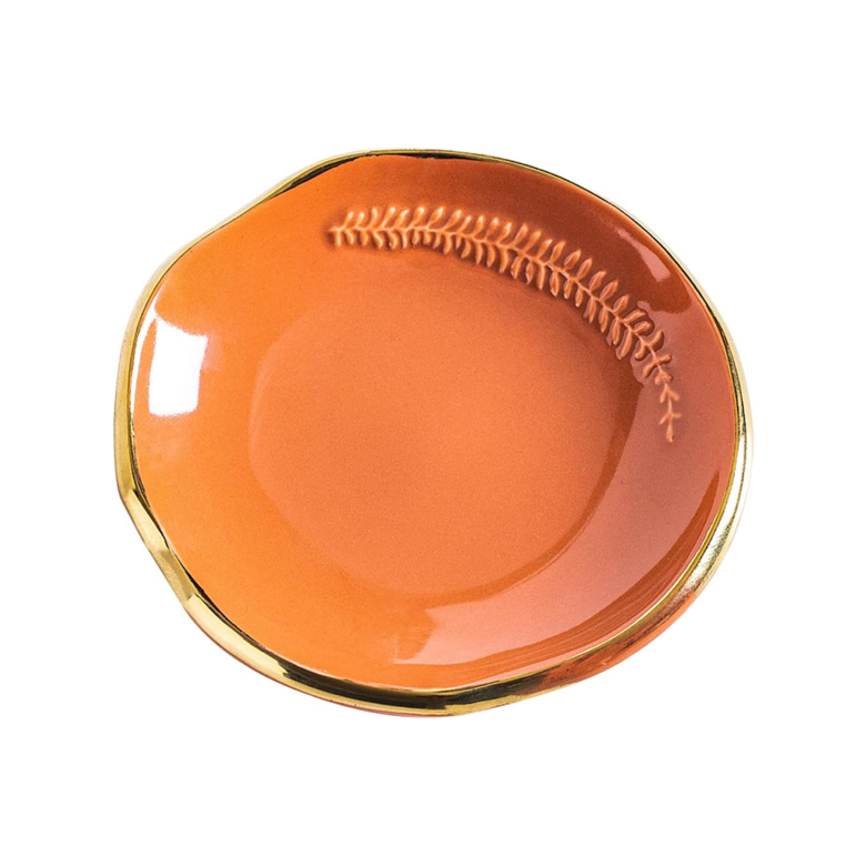 Ceramic Leaf Jewelry Dish