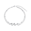 Wave Anklet S925 Sterling Silver
