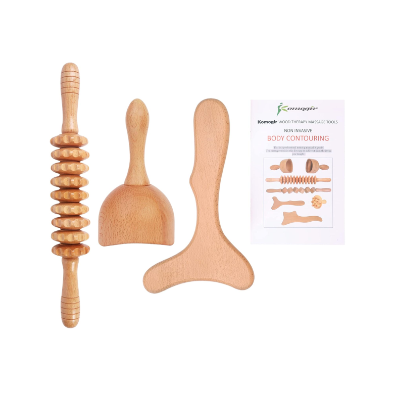 3-in-1 Wood Therapy Massage Tools