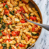 Healthy Tomato Zucchini Pasta